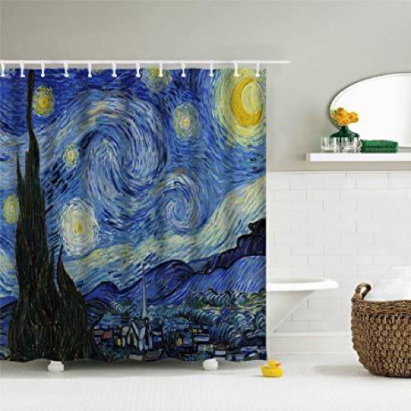 Other - Vincent Van Gogh's Starry Night Shower Curtain